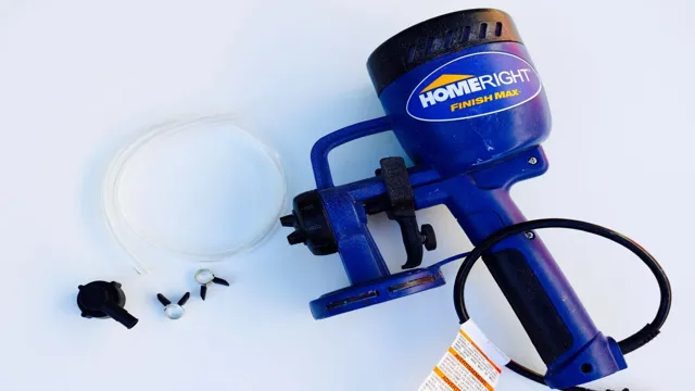 how to clean homeright paint sprayer