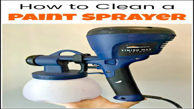 how to clean my paint sprayer