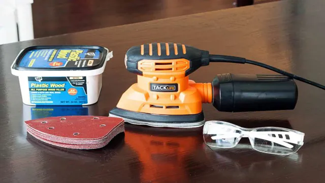how to clean orbital sander
