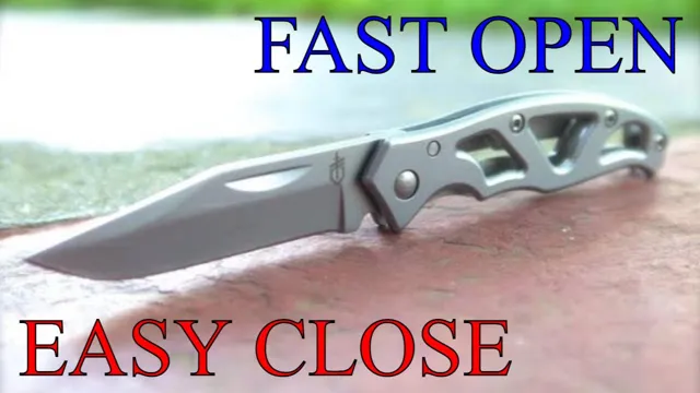 how to close a gerber utility knife