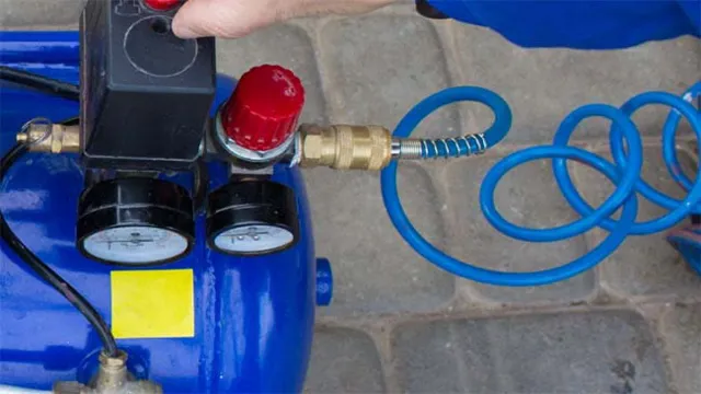 how to connect a air compressor hose