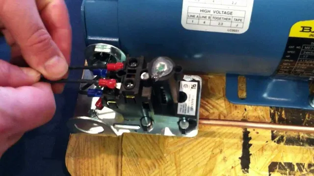 how to connect air compressor pressure switch