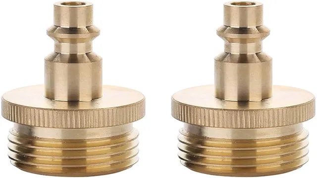 how to connect air compressor to garden hose