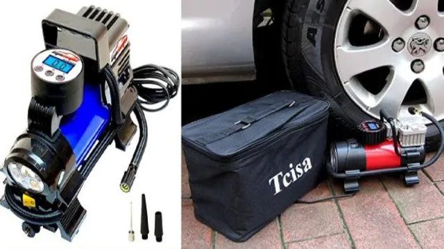 how to connect air compressor to tire