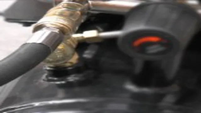 how to connect air hose to air compressor