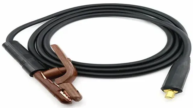 how to connect cables to welding machine