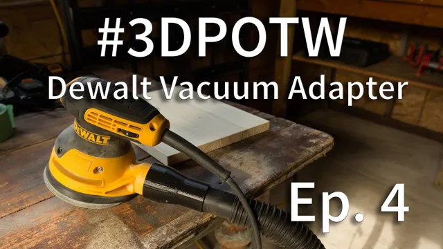 how to connect shop vac to dewalt orbital sander