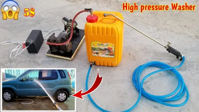how to convert air compressor to pressure washer