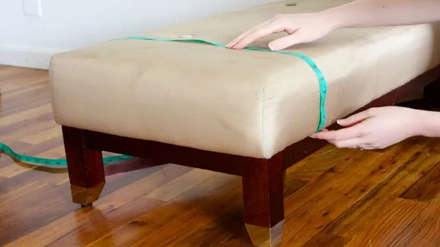 how to cover an ottoman with staple gun 1 how to cover an ottoman with staple gun