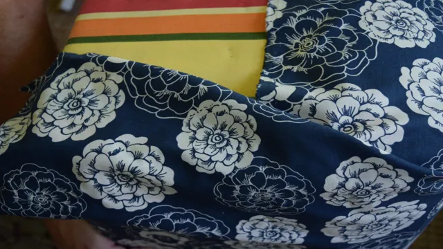 how to cover an ottoman with staple gun