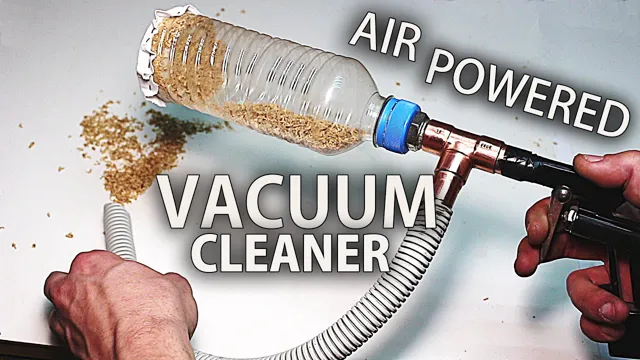 how to create vacuum with air compressor