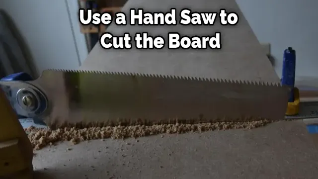 how to cut a board in half thickness