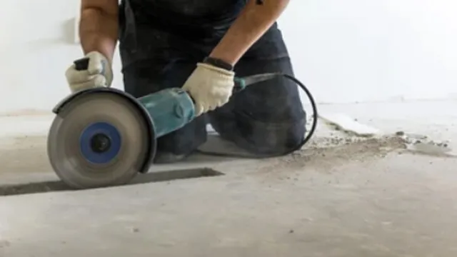how to cut a paving slab with an angle grinder