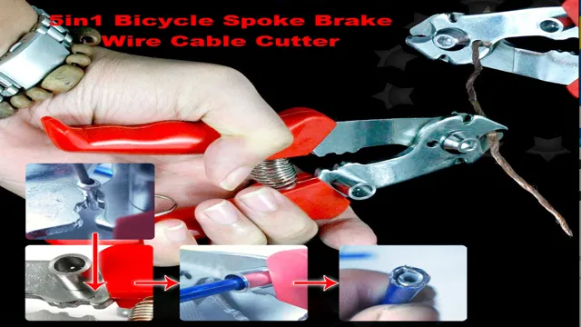 how to cut brake cable without wire cutters