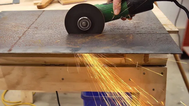 how to cut plywood with angle grinder