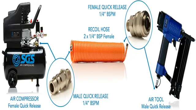 how to disconnect air compressor hose