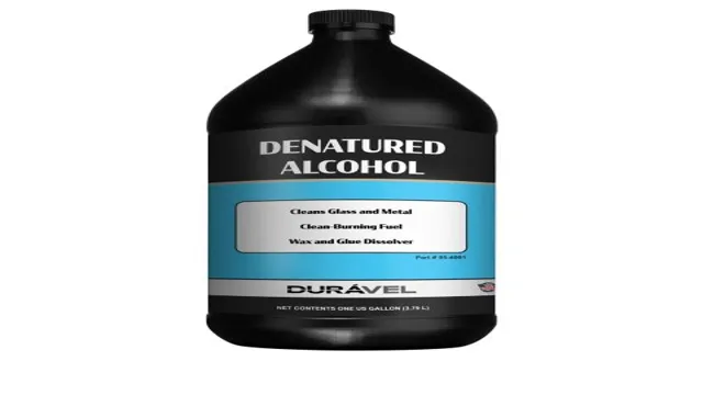 how to dispose of denatured alcohol