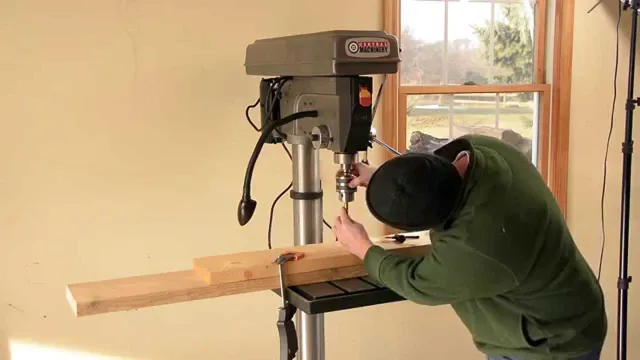 how to extend harbour freight drill press