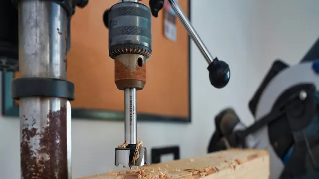 how to face metal with a drill press