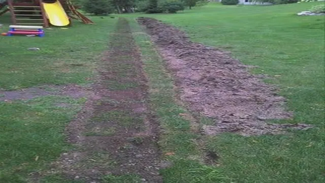 how to find drain tile in yard