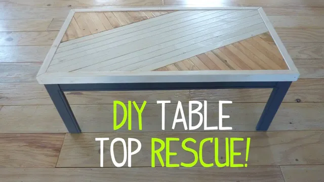 how to fix a cupped table top 1 how to fix a cupped table top