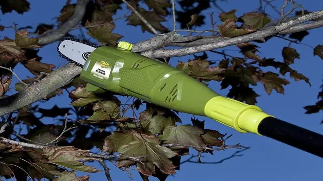 how to fix a pole saw