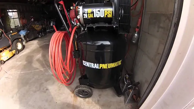 how to fix my central pneumatic air compressor