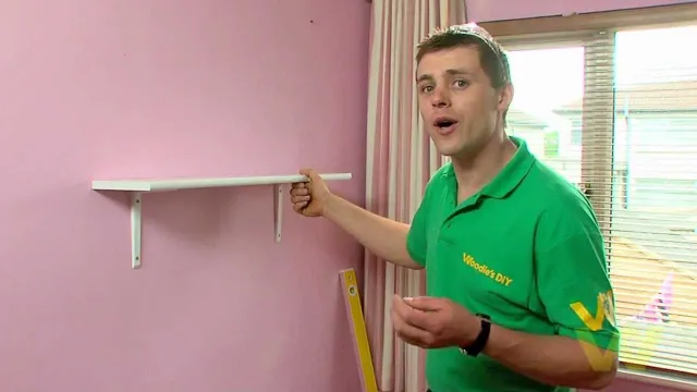 how to fix shelf that fell out of wall
