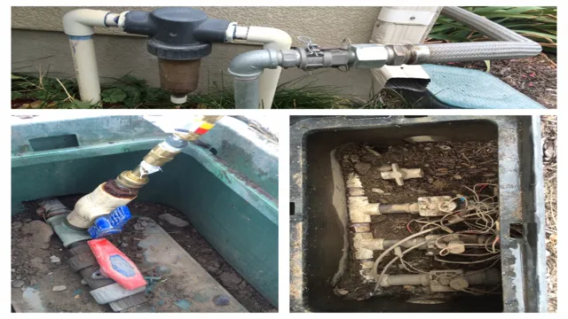 how to hook up air compressor to sprinkler system