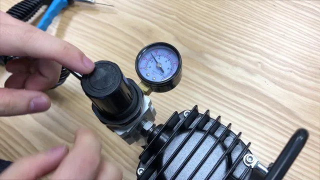 how to increase air pressure on air compressor