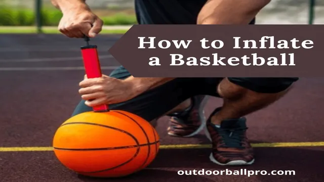 how to inflate a basketball with an air compressor