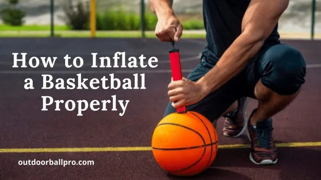 how to inflate a basketball with an air compressor