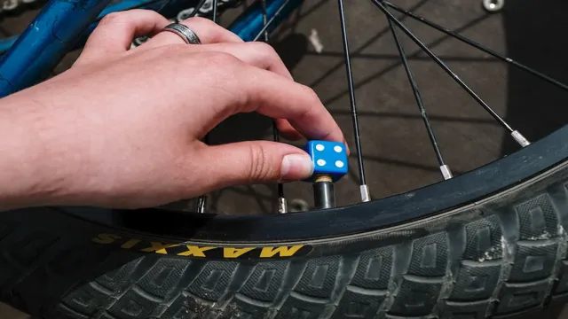 how to inflate a bike tire with an air compressor