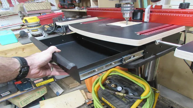 how to install woodpecker drill press table