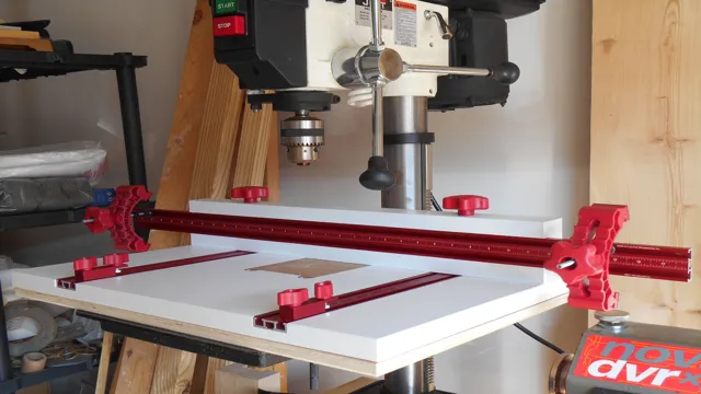 how to install woodpecker drill press table