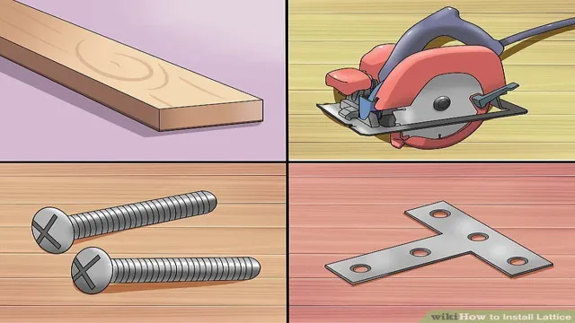 how to keep vinyl lattice from buckling