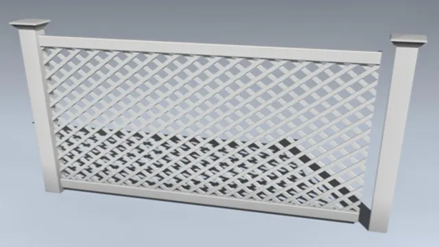 how to keep vinyl lattice from warping