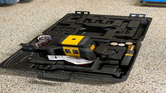 how to laser level a field