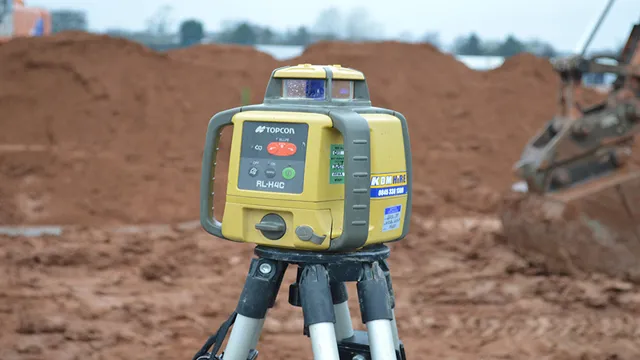 how to laser level a field