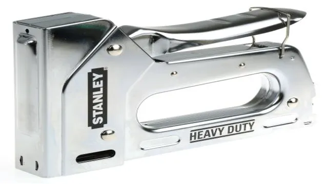 how to load a stanley staple gun tr110