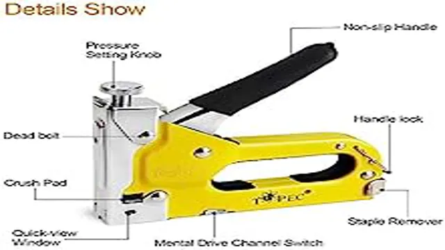 how to load an upholstery staple gun