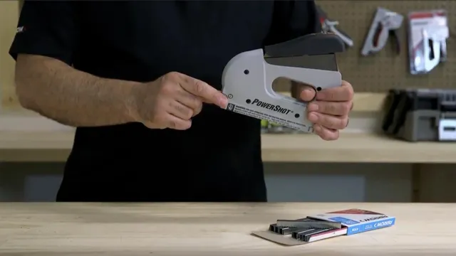 how to load powershot staple gun how to load powershot staple gun