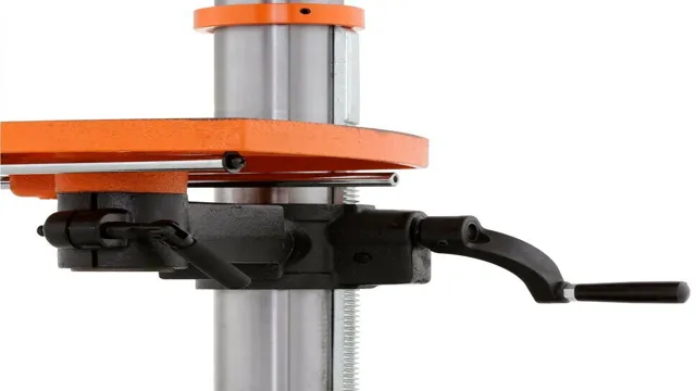 how to lock wen drill press in position