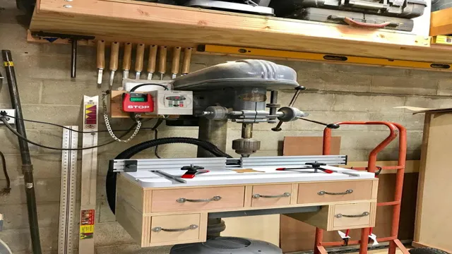how to lower shelf on delta drill press