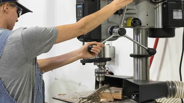 how to maintain a drill press