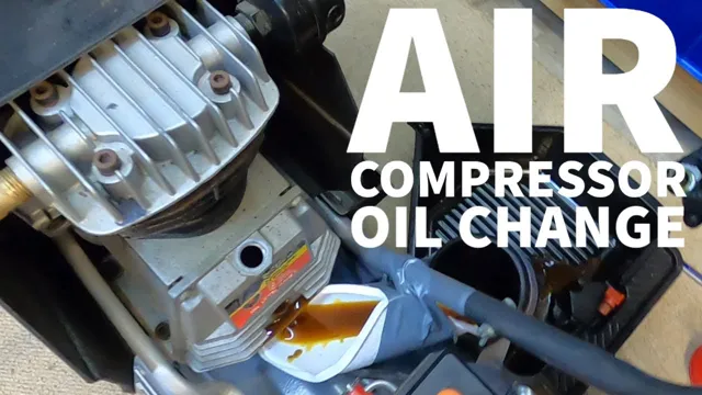 how to maintain an oil free air compressor