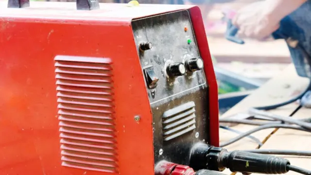 how to maintain welding machine