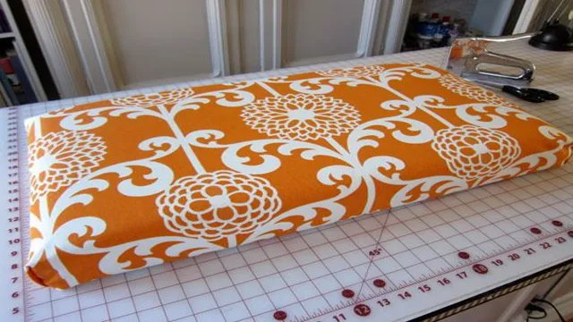 how to make a bench cushion with staple gun 1 how to make a bench cushion with staple gun