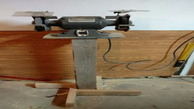 how to make a bench grinder stand 1 how to make a bench grinder stand