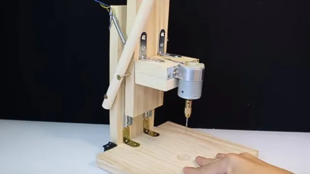 how to make a drill press machine homemade mini drill